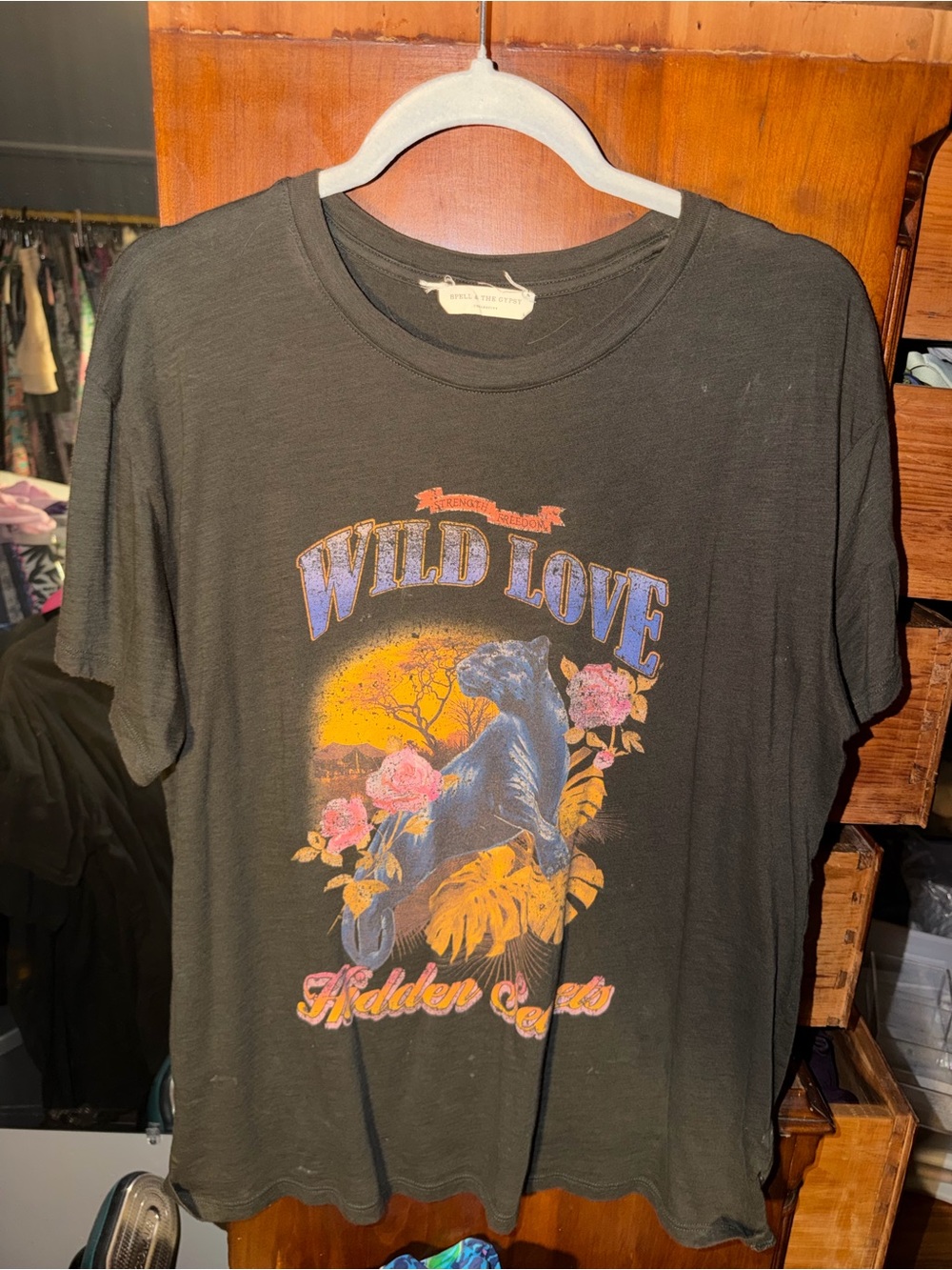 Spell Wild Love Biker Tee